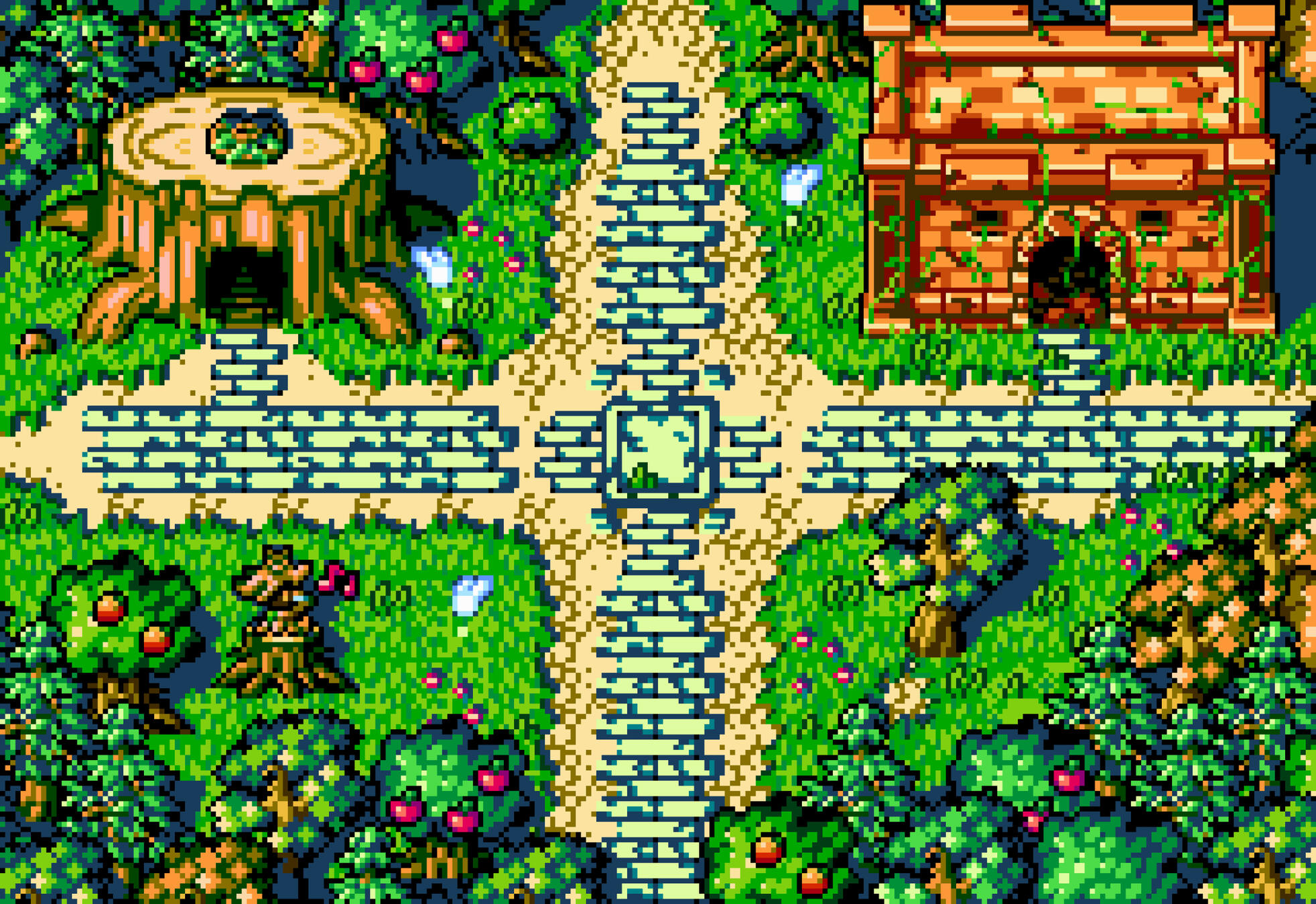 Hyrule Redrawn H8 Screen