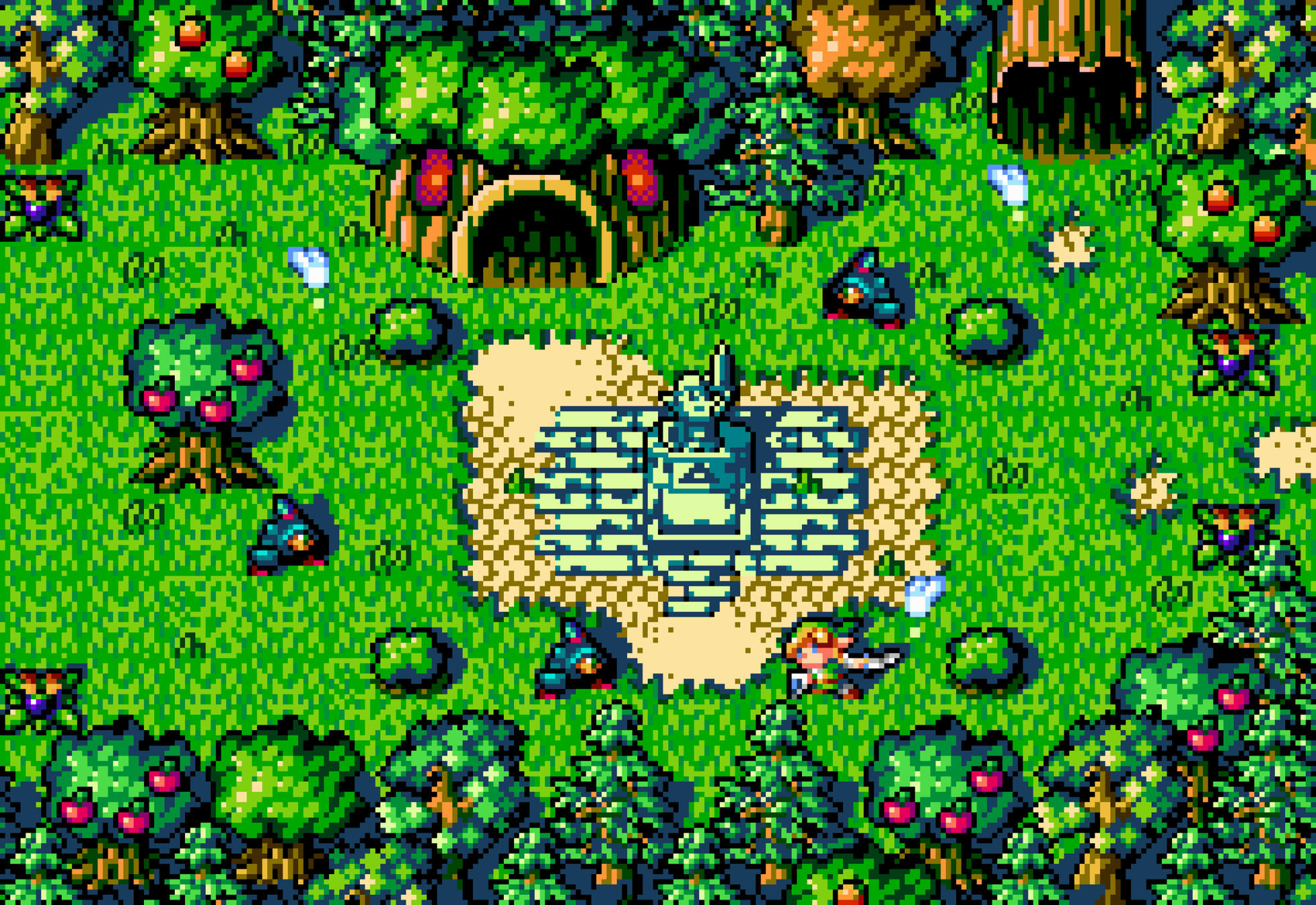 Hyrule Redrawn G8 Screen